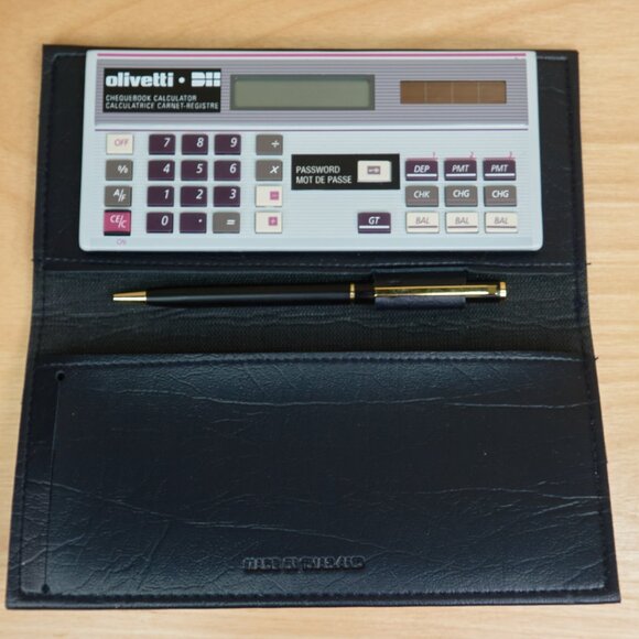 Vintage Olivetti DII Solar Calculator / 3 Memory Functions / 1988  / Thailand - Picture 2 of 6